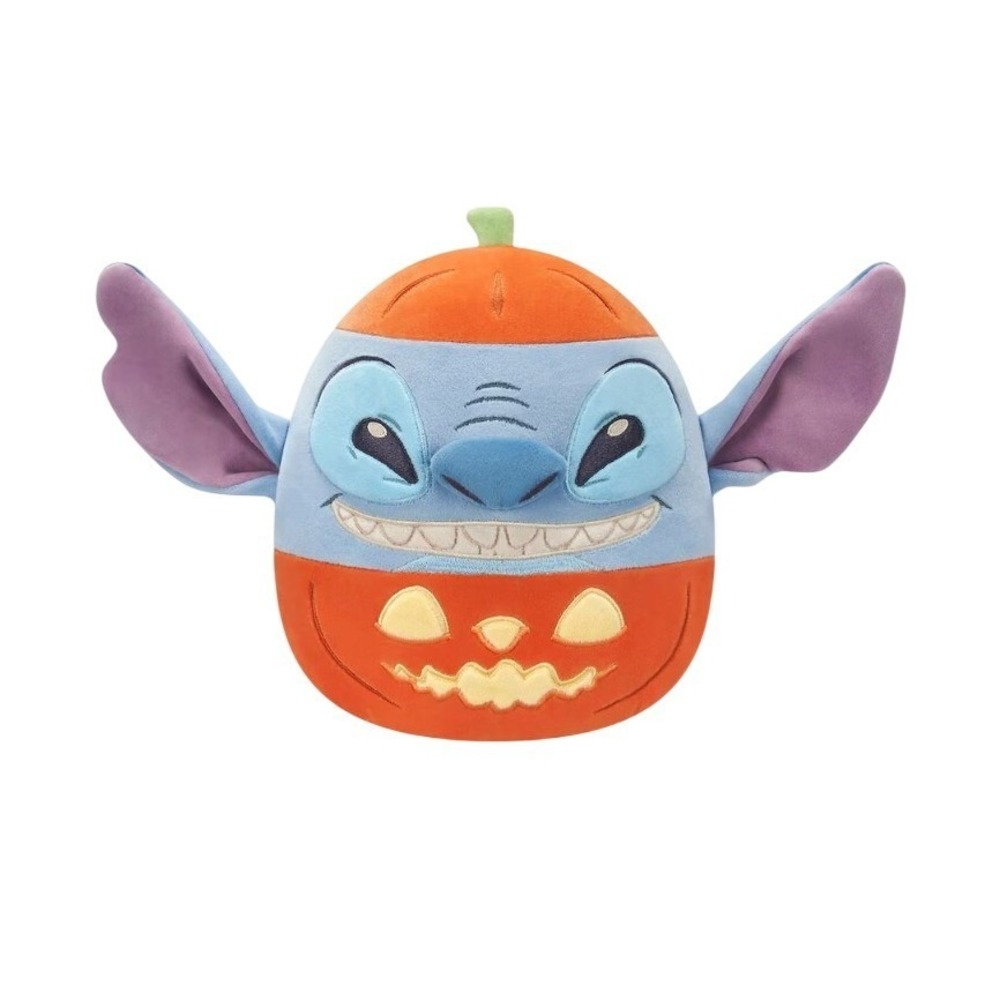 Disney Stitch NWT 8 inch Pumpkin Halloween Squishmallow Plush Toy